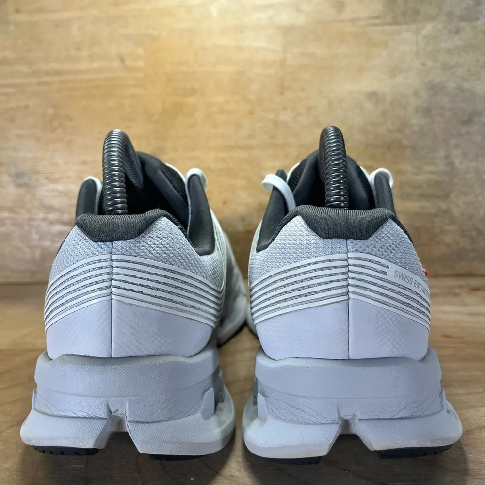 On CloudGo REFLECTIVE Womens Size 9 Running Shoes Sneakers White Glacier Gray - Picture 5 of 12
